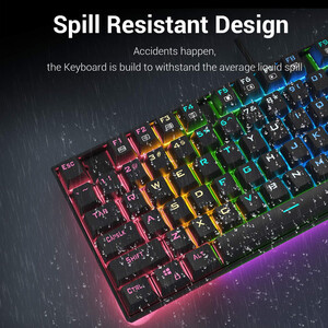 کیبورد مخصوص بازی ردراگون Redragon K552 RGB gaming keyboard