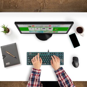 مشخصات کیبورد مخصوص بازی تی دگر   T-DAGGER Bora T-TGK313 Gaming Mechanical Keyboard