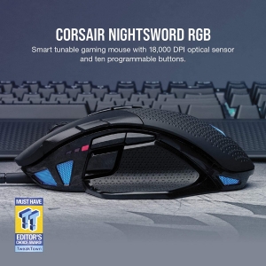 ماوس مخصوص بازی کورسیر  Corsair Nightsword RGB - Comfort Performance Tunable FPS
