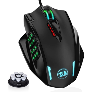ماوس مخصوص بازی ردراگون Redragon M908 Impact RGB LED MMO Mouse