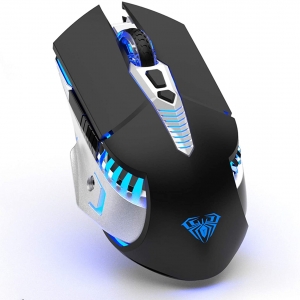 ماوس بی سیم بلوتوث گیمینگ 7 کلید ایولا مدل AULA SC200 Wireless Bluetooth Gaming Mouse