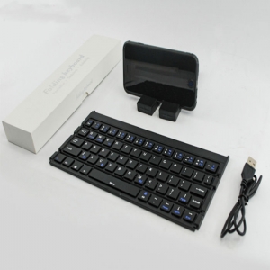 کیبورد تاشو وایرلس برای گوشی مدل Folding Keyboard RF-1004
