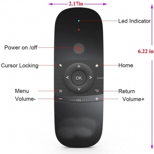 ریموت کنترل صفحه کلید دار مدل Air Mouse Remote Control Model W1