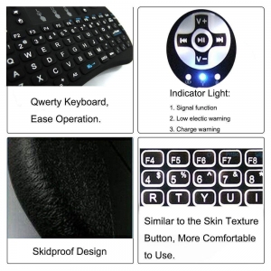 صفحه کلید و موس بیسیم مدل Loopan i8 Mini Wireless Keyboard and Mouse