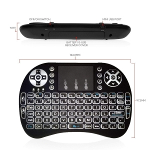 صفحه کلید و موس بیسیم مدل Loopan i8 Mini Wireless Keyboard and Mouse