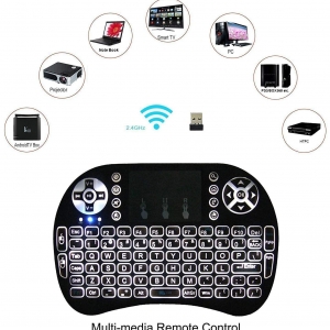 صفحه کلید و موس بیسیم مدل Loopan i8 Mini Wireless Keyboard and Mouse