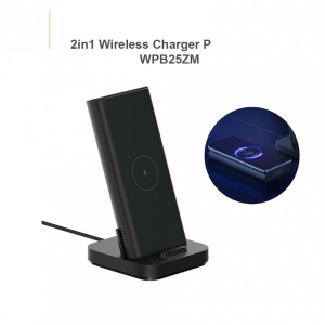 پاور بانک وایرلس  شیامی به همراه داک شارژ   Xiaomi Wireless Power Bank & Dock 2In1 30W 10000Mah