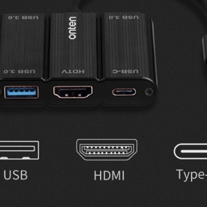 تبدیل TYPEC به HDMI  USB3  USBCاونتن مدل OTN-9509S