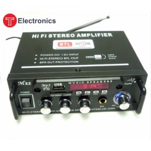 آمپلی فایر مدل Hi-Fi Streo Karaoke Amplifier AK-328H