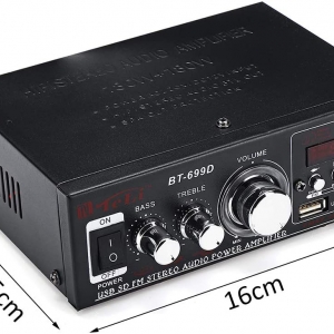 آمپلی فایر بلوتوث مدل Car Home Bluetooth Radio Car Amplifier BT-699D