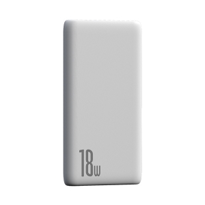پاور بانک باسئوس Baseus Bipow Quick Charge Power Bank PD+QC 10000mAh 18W White