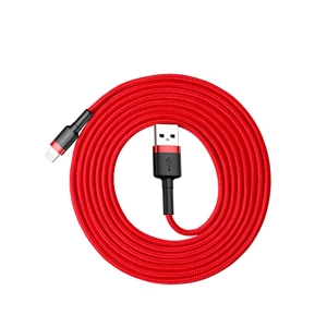 کابل USB به TYPE_C باسئوس  Baseus cafule Cable USB For Type-C 3A 1M Red+ Red