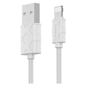 کابل USB به لایتنینگ باسئوس  Baseus Yaven Lightning Cable For Apple 1M White N