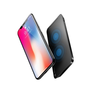 پایه و شارژر وایرلس باسئوس  Baseus multifunctional wireless charging pad for phone with desktop  holderBlack