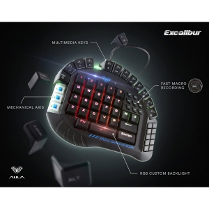 کیبورد مخصوص بازی  ایولا  AULA Wired Mechanical Gaming Keyboard Si881