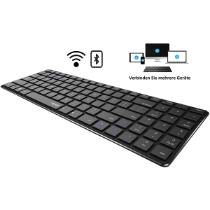 کیبورد بیسیم رپو  Rapoo Bluetooth Ultra-slim Keyboard  E6080