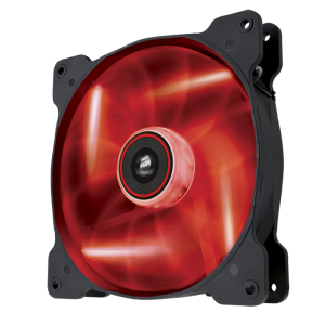 فن کیس کورسیر مدل Corsair AF120 Red LED Quiet Edition Fan