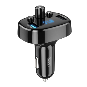 شارژر سریع بلوتوثی ماشین  ایکس او مدل car charger 3.1A Bluetooth+FM+ USB Charging XO-BCC02