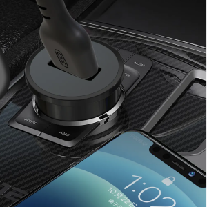 شارژر فندکی ماشین ایکس او مدل  18W QC3.0  Car Charger with Type-c cable TZ12