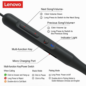 Lenovo earphone h203