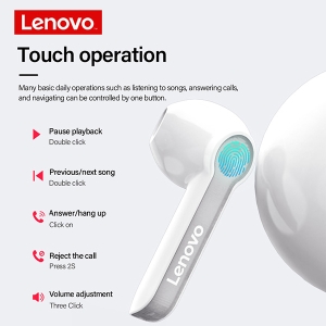 هدفون بلوتوثی لنوو مدل Lenovo Bluetooth Headphon HT08