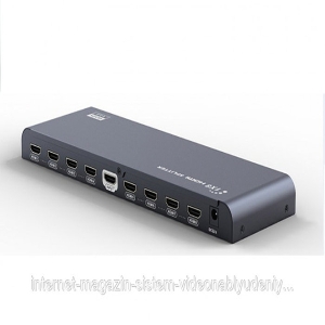 اسپلیتر 1 به 8 HDMI لنکنگ مدل Lenkeng HDMI Splitter LKV318HDR-V2.0