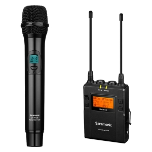 فرستنده بیسیم دستی سارامونیک مدل Saramonic Handheld Wireless Microphone UwMic9 Kit4