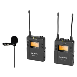 میکروفون بی‌ سیم یقه‌ ای سارامونیک مدل Saramonic Wireless Lavalier Mircophone UwMic9 Kit1