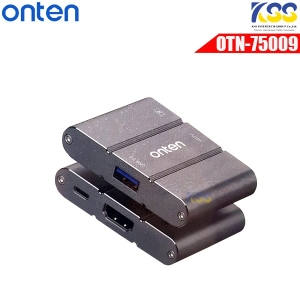 تبدیل USB به HDMI اونتن مدل USB(Female) to  HDMI adapter with  PD power OTN-75009 NEW