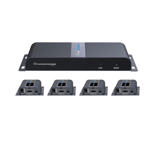 اسپلیتر اکستندر ۱ به ۴ HDMI لنکنگ مدل Lenkeng 1 to 4 HDMI Extender Splitter LKV314-HDbitT-4.0