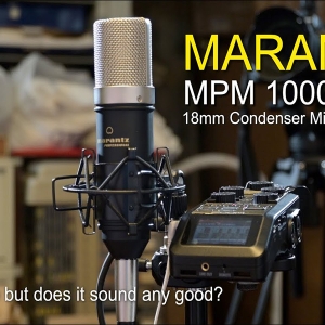 میکروفون USB کاندنسر مارانتز مدل Marantz Professional Large Diaphragm USB Condenser  MPM-1000U