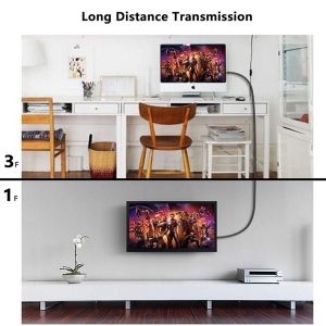 کابل HDMI بستر فيبر نوری با کيفيت 60@4K بطول 40 متر فرانت مدل FN-HFC400