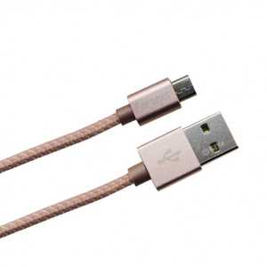 کابل USB2.0 به Micro B کانکتور فلزی و شارژ سریع 1.2 متر فرانت مدل FN-U2MB12