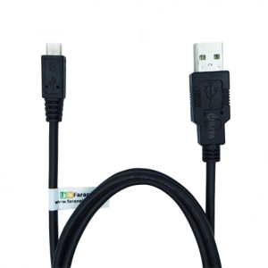 کابل USB2.0 به Micro B کانکتور فلزی و شارژ سریع 60 سانتی متر فرانت مدل FN-U2MC06
