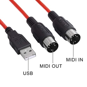 کابل midi به usb