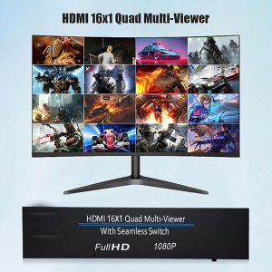 سوئیچ 16 پورت HDMI با قابلیت تصویر در تصویر و یکپارچه سازی فرانت