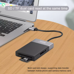 کارت خوان اونتن مدل  USB3.0 Mutilctional card reader（6 in 1）OTN-5215B
