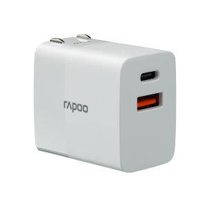 شارژر2 پورت رپو DUAL PORT CHARGER RAPOO PA20
