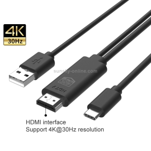 کابل تبدیل تایپ سی به HDMI اونتن مدل OTN-UC505