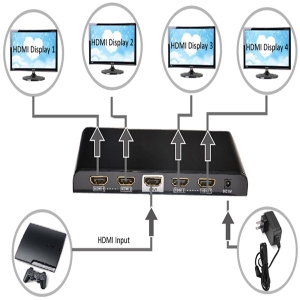 قیمت خرید فرستنده HDMI روی شبکه نت با 8 عدد گیرنده فرانت مدل