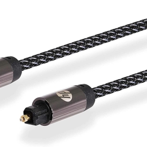 کابل فیبر نوری Toslink به طول 1.5 متر TOSLink Fiber Optic Cable1.5-Meters HP