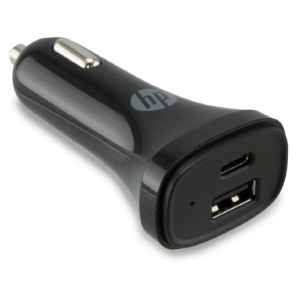 شارژر فندکی ماشین چندکاره USB+Type-C Car Charger Multi Power Solution HP USB+Type-C