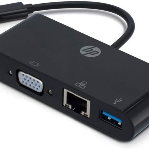 آداپتور تبدیل  USB C به HP  VGA MULTI HUB