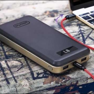 پاور بانک بیبوشی 10000 میلی آمپر  power bank P18 BIBOSHII