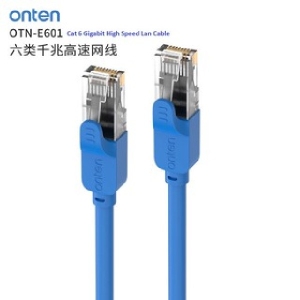 کابل شبکه BLACK CAT6 اونتن مشکی مدل OTN-E601