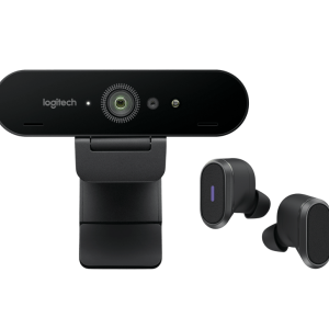 هدفون وایرلس و دوربین Zone True Wireless Earbuds + Brio webcam LOGITECH BRIO