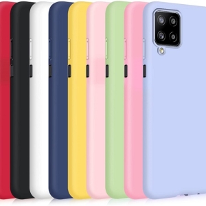 قاب سلیکونی برای گوشی سامسونگ مدل Silicone Case for Samsung Galaxy A12
