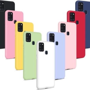 قاب سیلیکونی برای گوشی سامسونگ مدل Silicone Case for Samsung Galaxy A21s