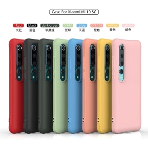 قاب سیلیکونی برای گوشی شیائومی مدل Silicone Case for Xiaomi MI 10 5G