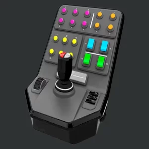 پانل جانبی تجهیزات بازی Heavy Equipment Side Panel logitech